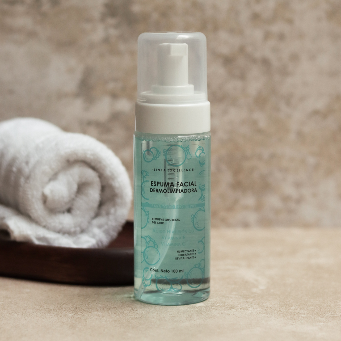 Espuma facial Dermolimpiadora 160 ml