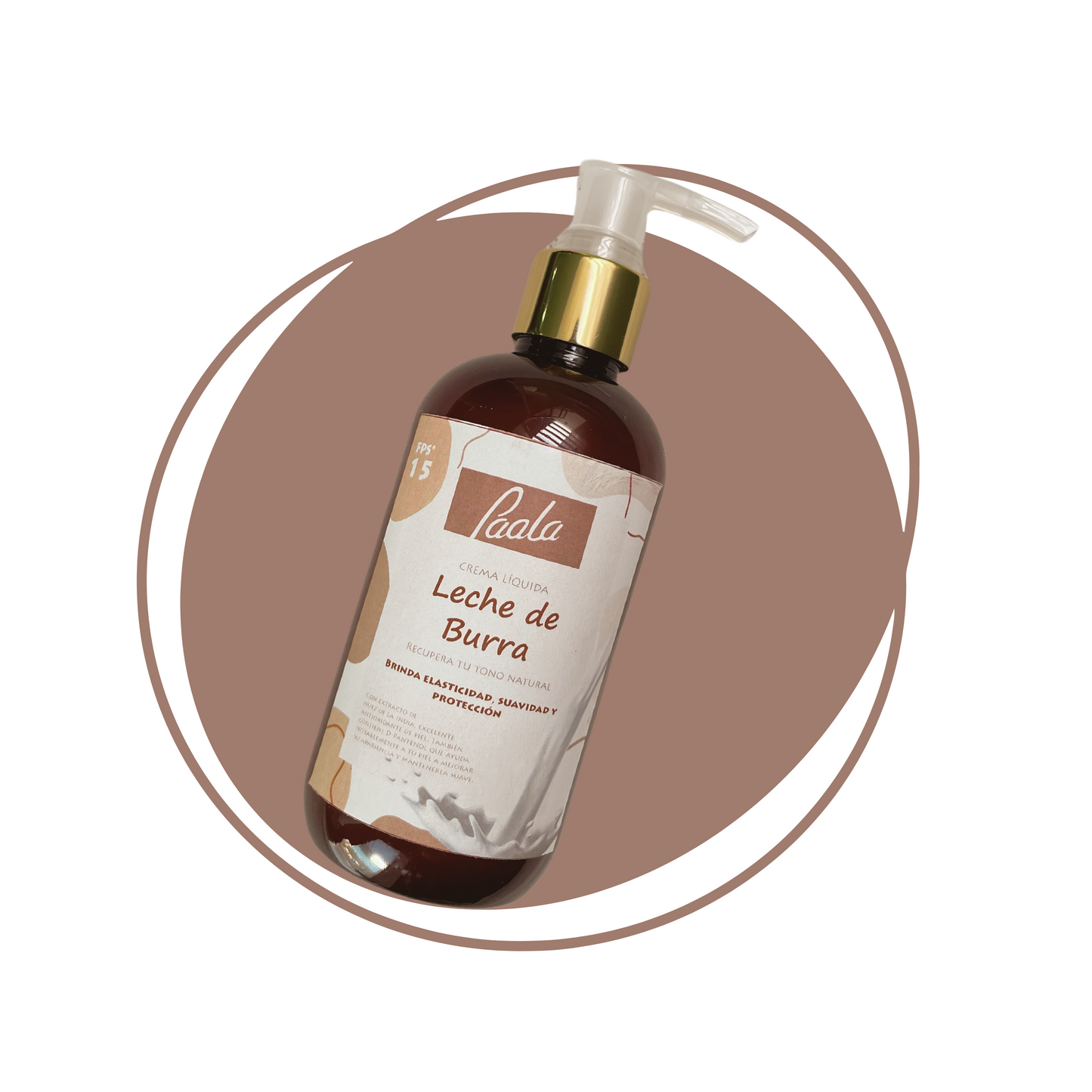 Crema Líquida de Leche de Burra FPS* 15 250 ml