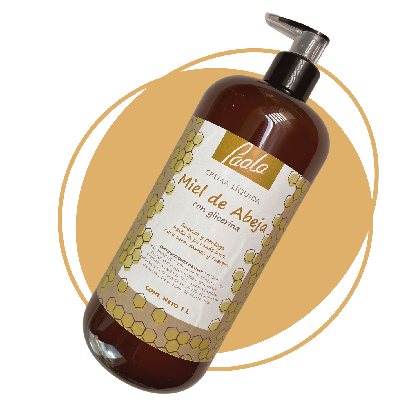 Crema Líquida de Miel de Abeja 1 L