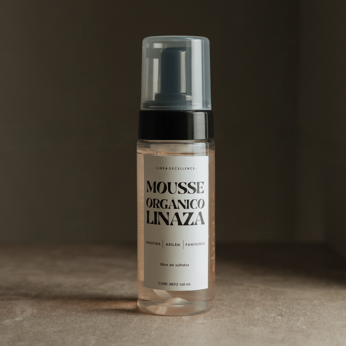 Mousse orgánico Linaza 160 ml