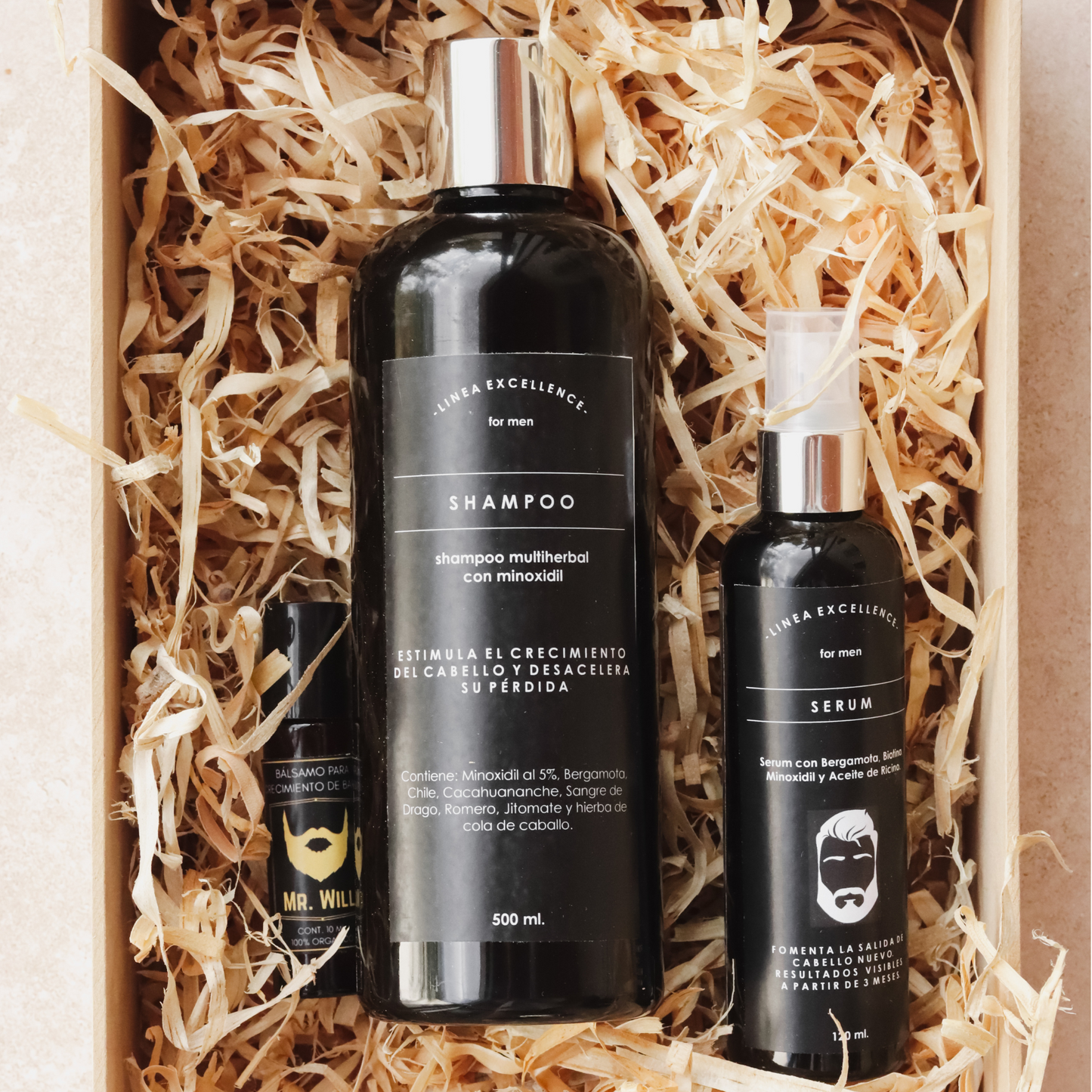 Kit nutrición capilar para hombre