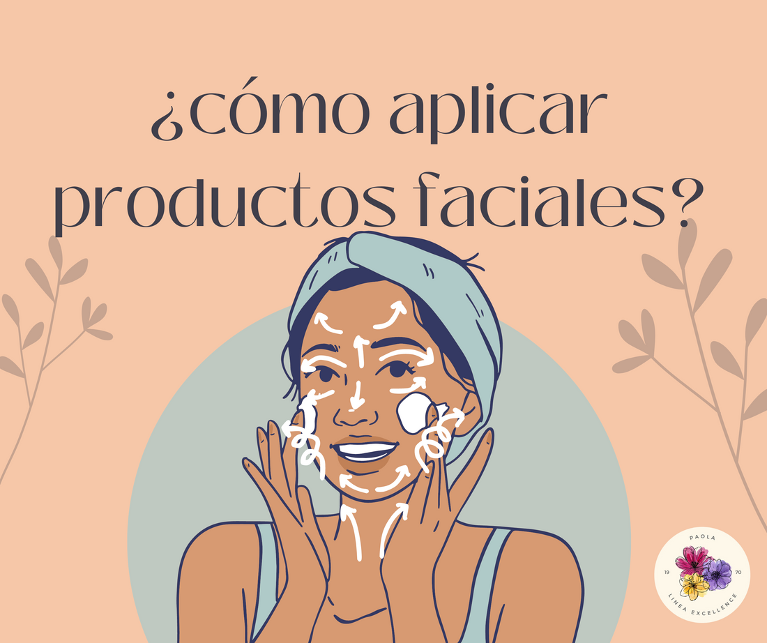 Cómo aplicar productos faciales