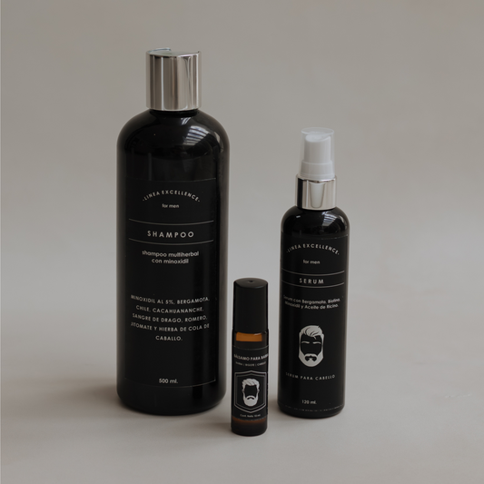 Kit nutrición capilar para hombre