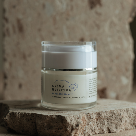 Crema facial nutritiva +50 años. 60 grs