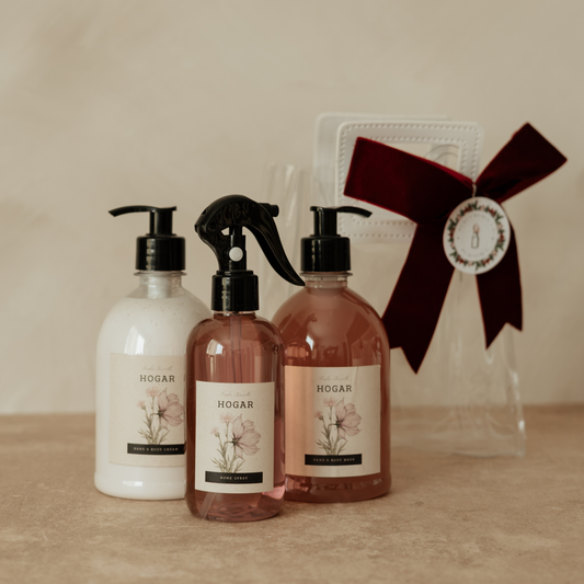 Kit tocador de baño (colección colores) PARA REGALO NAVIDEÑO