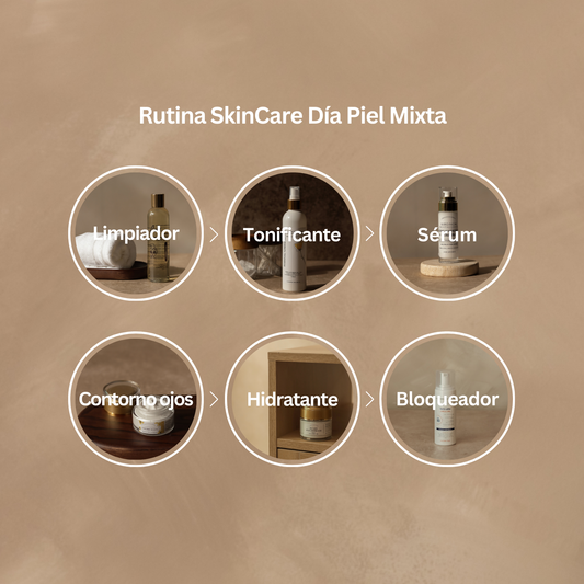 Rutina Skincare Día Piel Mixta