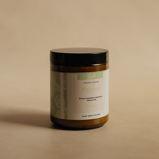 Crema Sólida de Pepino FPS* 25 240 grs