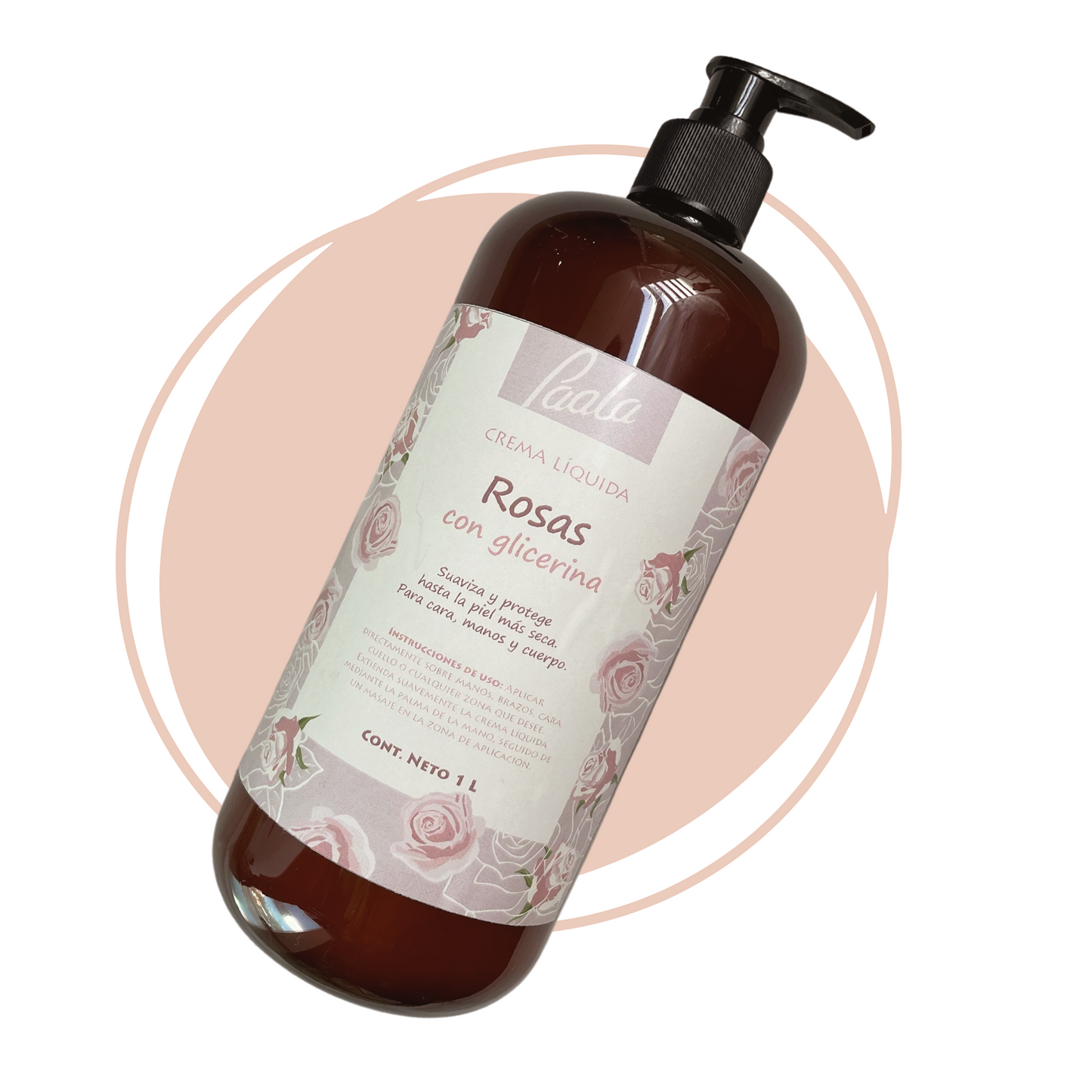 Crema Líquida de Rosas 1 L