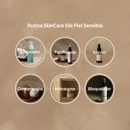 Rutina SkinCare Día Piel Sensible