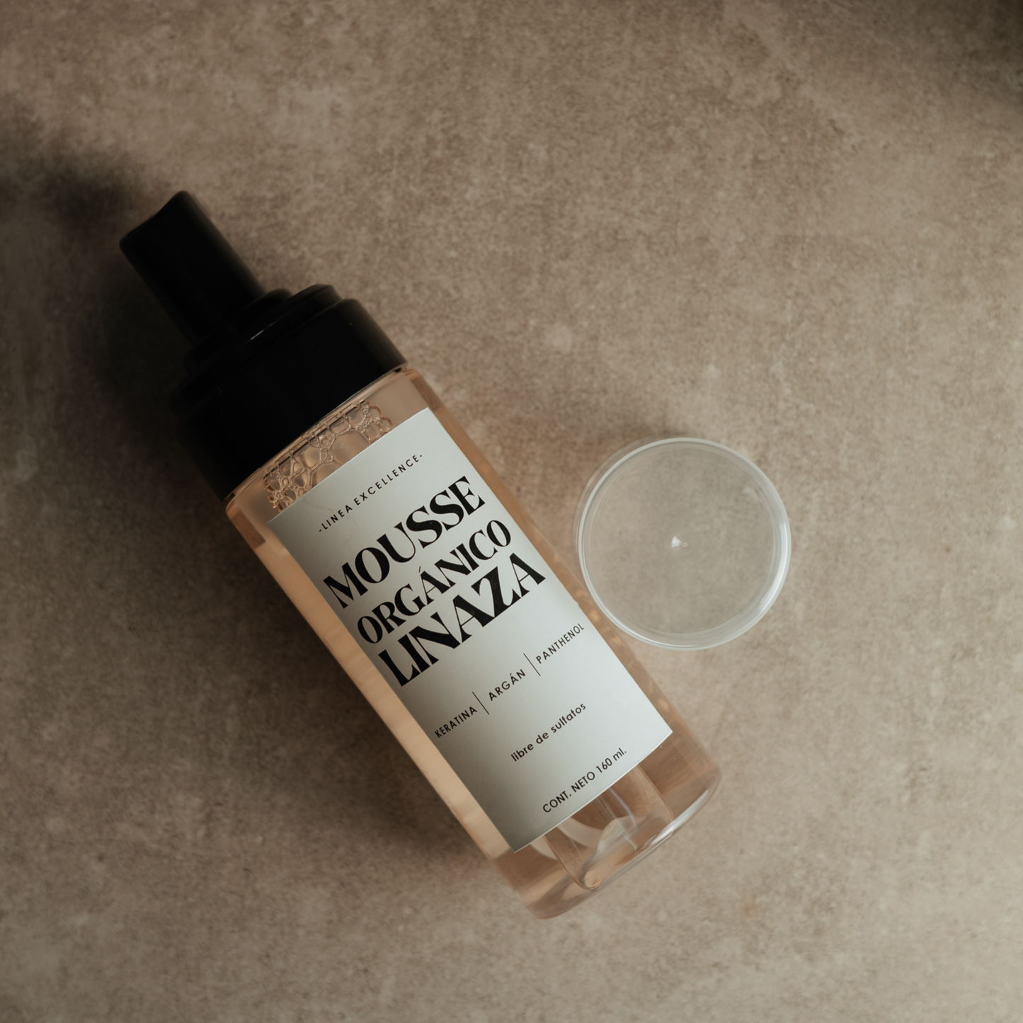 Mousse orgánico Linaza 160 ml